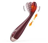 G Spot Clitoral Vibrator, Vibe del dito dell'orgasmo veloce con 7 vibrazioni e 2 modalità di riscaldamento per tette vaginali del capezzolo Clitoris Stimolazione anale del clitoride