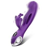 G Spot Vibrator Adult Sex Toys per le donne, 3 in 1 Dildos Vibrator con doppia 10 modalità di vibrazione, giocattoli sessuali femminili per la stimolazione del punto G del clitorale per