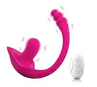 G Spot Vibrator con telecomando giocattoli sessuali per donne Panty Portable Butterfly Vibrator Clitoris Massager con 10 modalità di vibrazione Anale per coppie Donne giocattoli sessuali per adulti
