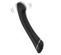 G Spot Vibratore per le donne - bastoncino vibratore impermeabile ricaricabile, silicone di qualità medica, testa curva, superficie testurata, ricarica magnetica USB, massaggiatore personale per donne