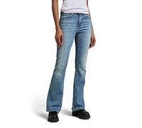 G-STAR 3301 Flare Jeans Donna, Blu (Antique Faded Blue Opal D21290-B767-D344), 26W / 32L