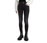 G-STAR 3301 Skinny Jeans, Jeans Donna, Nero (Worn In Coal D05175-a634-b179), 25W / 34L