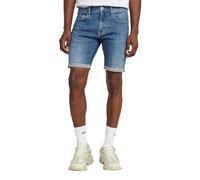 G-STAR 3301 Slim Denim Shorts, Pantaloncini Uomo, Blu (Faded Summer Sky D10481-d634-h096), 34