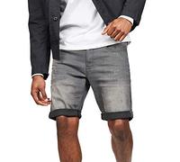 G-STAR 3301 Slim Denim Shorts, Pantaloncini Uomo, Blu (Lt Aged Destroy D10481-6132-1243), 31