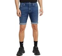 G-STAR 3301 Slim Denim Shorts, Pantaloncini Uomo, Blu (Medium Aged D10481-8968-071), 31