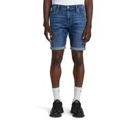 G-STAR 3301 Slim Denim Shorts, Pantaloncini Uomo, Blu (Medium Aged D10481-8968-071), 32