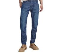 G-STAR 3301 Slim Fit Jeans Uomo, Blu (Worn In Blue Mine 51001-d503-g110), 30W / 34L