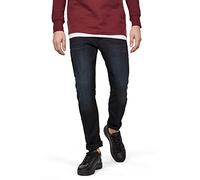 G-STAR 3301 Slim Jeans, Jeans Uomo, Blu (Dk Aged 51001-5245-89), 34W / 32L