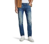 G-STAR 3301 Slim Jeans, Jeans Uomo, Blu (Vintage Medium Aged 51001-8968-2965), 30W / 30L
