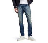 G-STAR 3301 Slim Jeans, Jeans Uomo, Blu (Worn In Erosion 51001-d498-g562), 30W / 34L