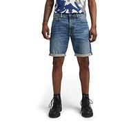 G-STAR Uomo 3301 Slim Shorts, Blu (faded cascade D17418-C051-C606), 33