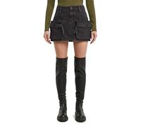 G-STAR 8719965012981 Mini Gonna Cargo Wmn, Nero (Worn in Black Obsidian D27703-d772-g756), 24 W