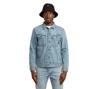 G-STAR 8721136008785 A-Line Slim Jacket, Multicolore (Sun Faded Pacific Blue D26919-D788-H466), L