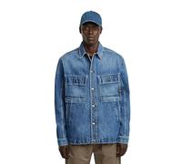 G-STAR 8721136008785 Mosa overshirt, Blu (worn in waterways D26462-D788-H127), S
