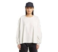G-STAR A Line Oversize r t LS Wmn, Bianco (Milk D27742-d976-111), S