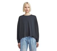 G-STAR A Line Oversize r t LS Wmn, Blu (India Ink D27742-d976-h392), S