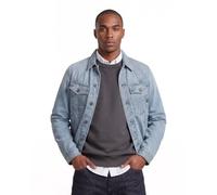 G-STAR 8721136008785 A-Line Slim Jacket, Multicolore (Sun Faded Pacific Blue D26919-D788-H466), L