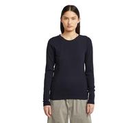 G-Star A Line Slim Rib R T LS Wmn T-Shirt Donna