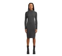 G-STAR Abito da Donna Washed Slim Rib Dress Wmn, Nero (Dk Black GD D27164-e127-b564), XXL