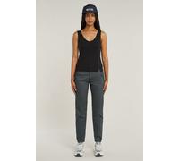 G-Star Asymmetrical Zip Slim Tank Top Dk Black Taglia: XXS | Canottiere Outlet | Donna | Nero
