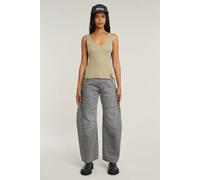 G-Star Asymmetrical Zip Slim Tank Top Light Toggee Taglia: M | Canottiere Outlet | Donna