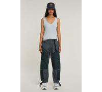 G-STAR Asymmetrical Zip Slim Tank Top Wmn T-Shirt, Blu (Plein Air D26226-d275-h001), S Donna