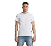 G-STAR Base-S T-Shirt Uomo, Bianco (White D16411-336-110), S