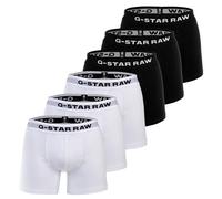 G-STAR Boxer Da Uomo, Confezione Da 6 - Boxer Briefs, Cotone Stretch