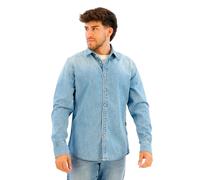 G-star - Clean Slim Shirt - - Shirts - Uomo - Blu - M