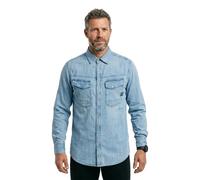 G-STAR Uomo Dakota Slim Shirt, Blu (sun faded blue mist D23616-D252-G342), M