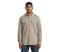 G-Star Men's Marine Jersey Shirt LS, Size: L, Color Beige