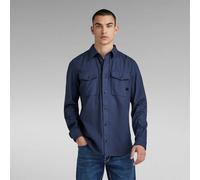 G-star Camicia A Maniche Lunghe Marine Slim Fit