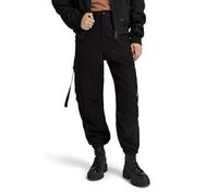G-Star Cargo Cropped Drawcord Pant Black Taglia: W24 | Pantaloni cargo Outlet | Donna | Nero