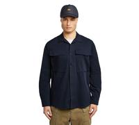 G-STAR Cargo Pocket Regular Shirt, Blu (Salute D26942-e077-c742), L