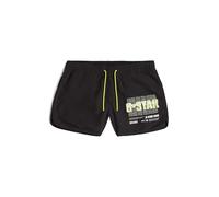 G-STAR Carnic Graphic Swimshort Swim Trunks, Nero (Dk Black D26206-a505-6484), XL Uomo