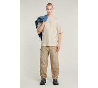G-star Checquard Tweeter Short Sleeve T-shirt Beige 2XL Uomo