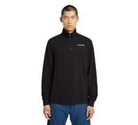 G-STAR Checquard Tweeter Half Zip T-Shirt, Nero (Dk Black D26619-d965-6484), XXL Uomo