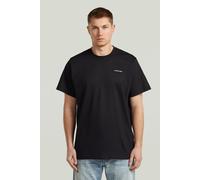 G-Star Chest Logo Loose R T Black Taglia: L | Magliette basic Outlet | Uomo | Nero