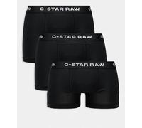 G-Star - Confezione da 3 boxer neri-Nero S