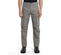 G-STAR Core Regular Cargo Pants Pantaloni, Multicolore (GS Grey/Milk Dobby D24309-d921-h061), 26W / 32L Uomo