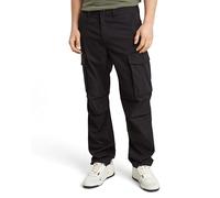 G-STAR Core Regular Cargo Pants Pantaloni, Nero (Dk Black D24309-d517-6484), 33W / 32L Uomo