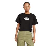 G-Star Cropped Logo Relaxed Top T-Shirt Donna