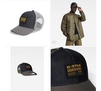 G-Star Crudo Originali Mix Denim Tappo Misura 1 Misura Adulto Originale UK