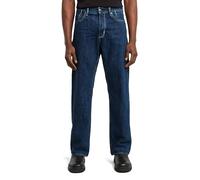 G-STAR Deeggie Relaxed Straight Jeans, Blu (Worn in Blue Stream D27736-d577-h561), 33W x 32L Uomo