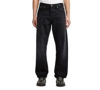 G-STAR Deeggie Relaxed Straight, Nero (Worn in Dark Moon D27736-d291-h785), 33W x 30L
