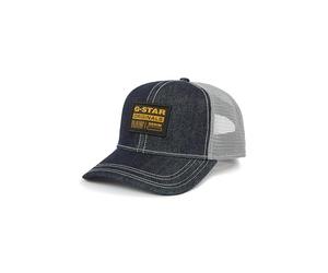 G-STAR Denim Embro Baseball Trucker cap Cappello, Blu (Denim Grezzo D21247-E023-001), Taglia Unica Uomo