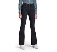 G-STAR Donna 3301 High Flare Jeans, Blu (worn in deep water D01541-C830-C596), 25W / 30L