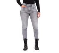 G-STAR Donna 3301 Skinny Ankle Jeans, Grigio (sun faded glacier grey D21291-A634-C464), 24W / 28L