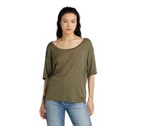 G-STAR Donna Back Seam Loose Top, Verde scuro (dk shamrock D24519-D528-7159), XS