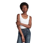 G-STAR Donna Base Tanktop, Bianco (White D07210-3310-110), M